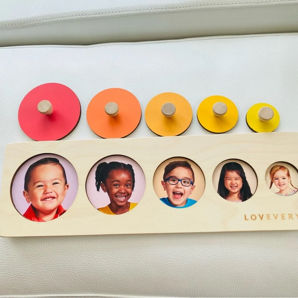 Lovevery Circle of Friends Puzzle From the Babbler Play Kit GUC